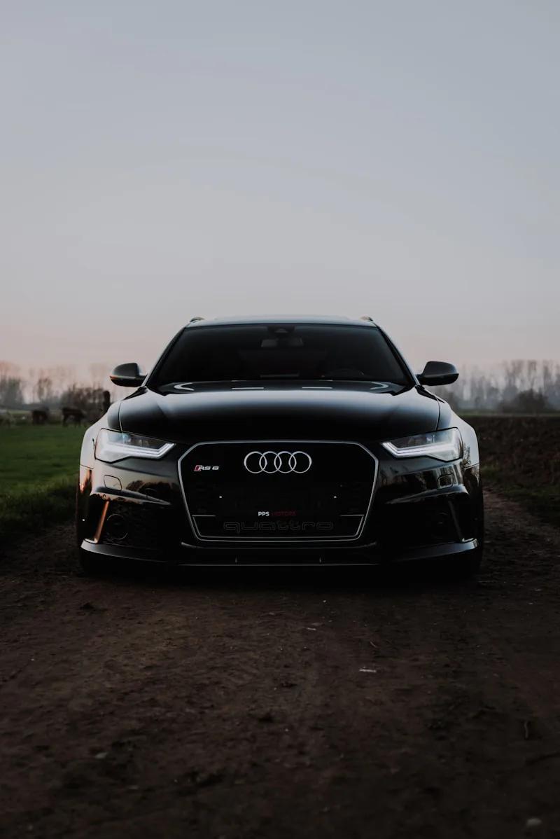 Audi A4 front view